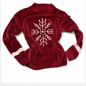 Chenille Snowflake ‎ Sweater